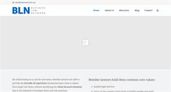 Desktop Screenshot of bizlawnetwork.com